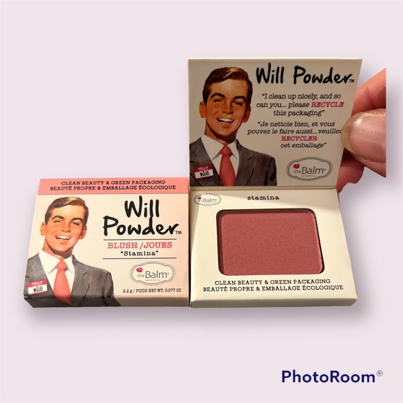 Traded* New! THEBALM COSMETICS
Will Powder Blush in Stamina trial size